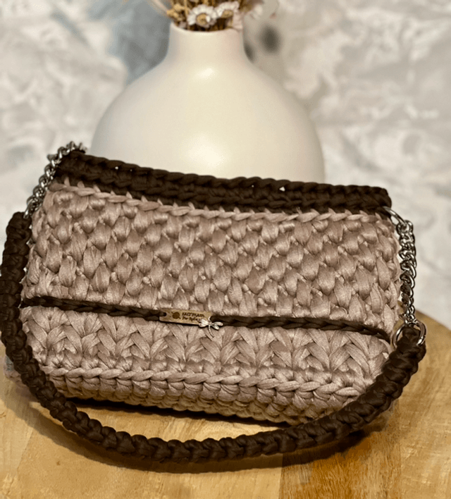 Sac à main au crochet - Modèle Gardénia