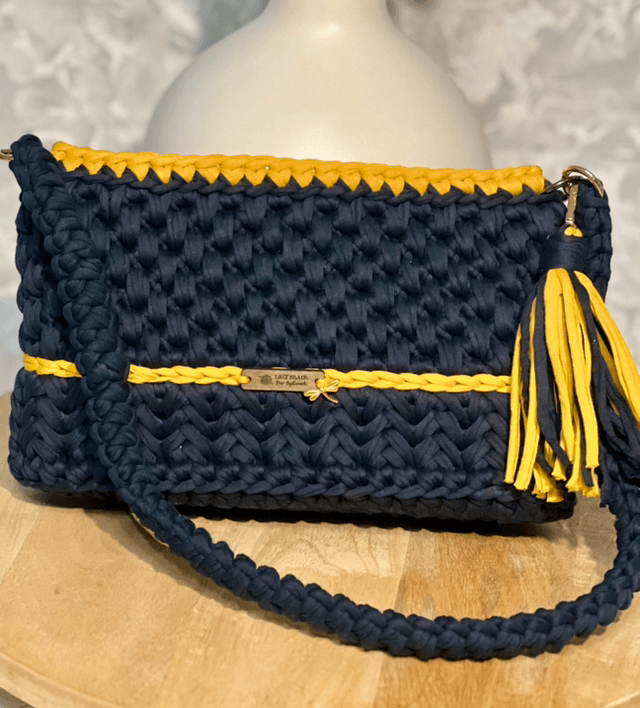 Sac à main au crochet - Modèle Gardénia