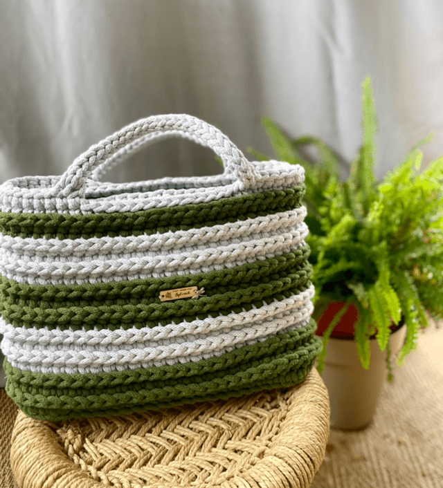Sac à main au crochet - Modèle Amaryllis