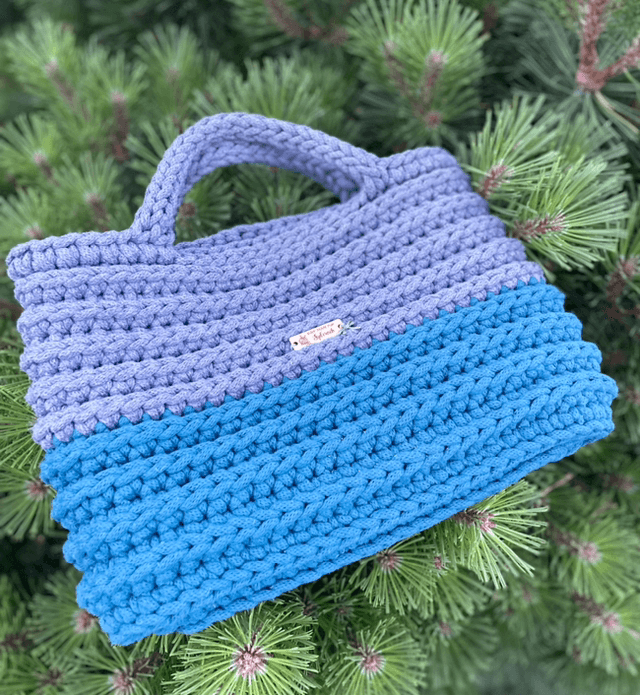Sac à main au crochet - Modèle Amaryllis